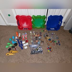 Lot of Various BeyBlade Toys